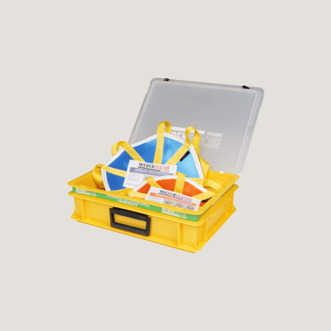 AIRBAG PROTECTION OCTOPUS CARS DRIVER SIDE Set of 2 sizes in transport case